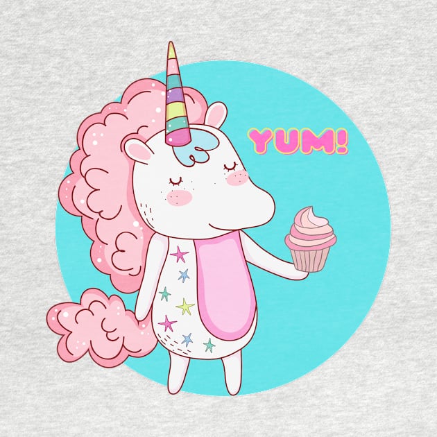 Unicorns Love Cupcakes — Yum! by nathalieaynie